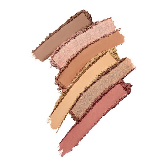 Smashbox Cali Contour Blush, Highlighter, & Bronzer Face Palette (light/medium) - Picture 9 of 15
